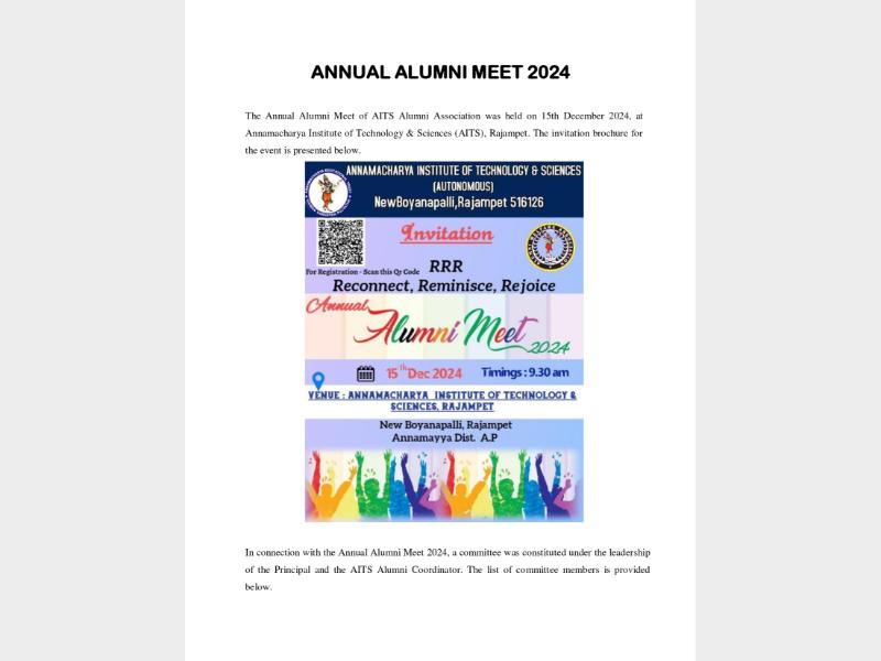 alumni meet 2024